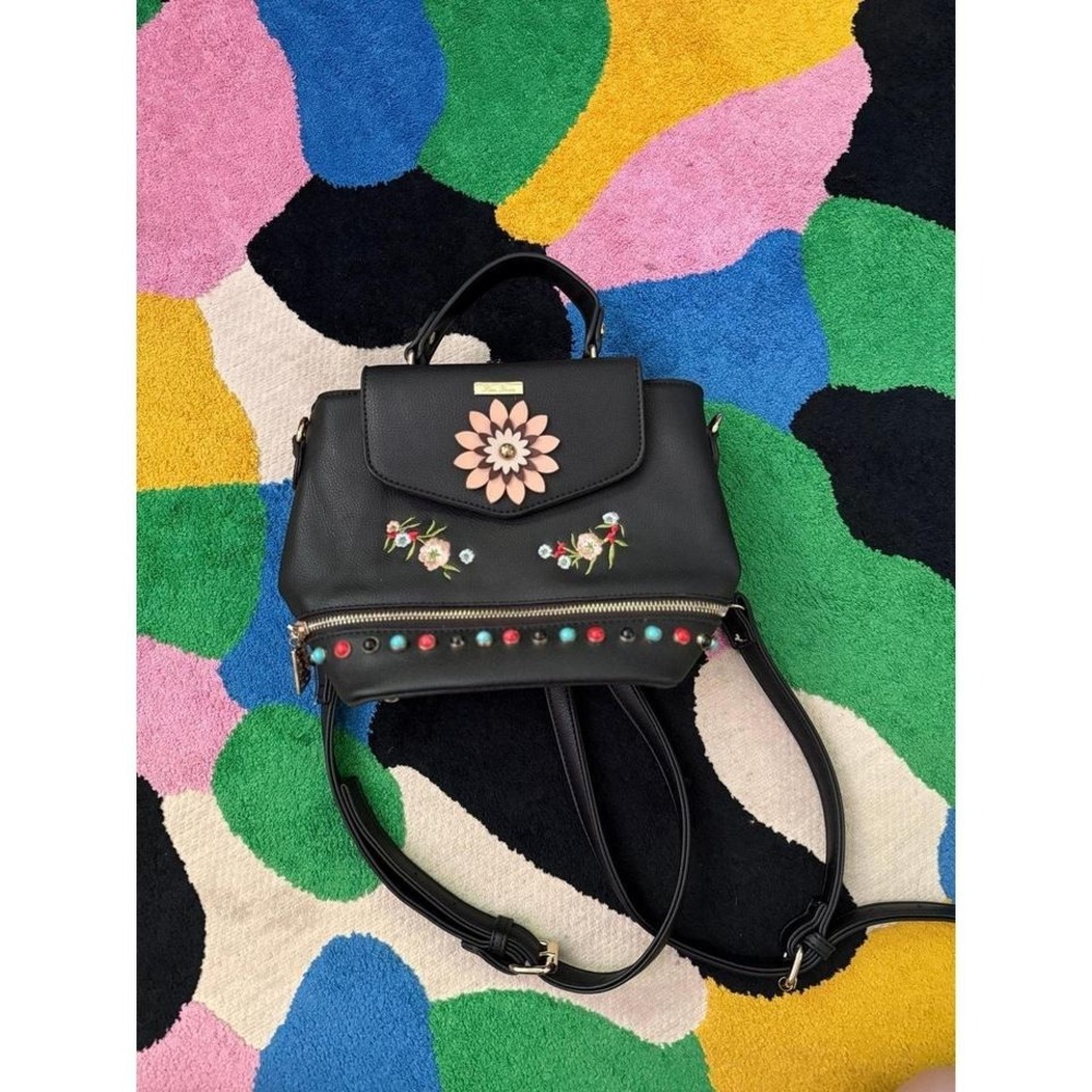 Boho Cowgirl Vegan Leather Mini Backpack